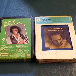 Merle Haggard 8 Track Stereo Tape Cartridge - 8 Track Untried
